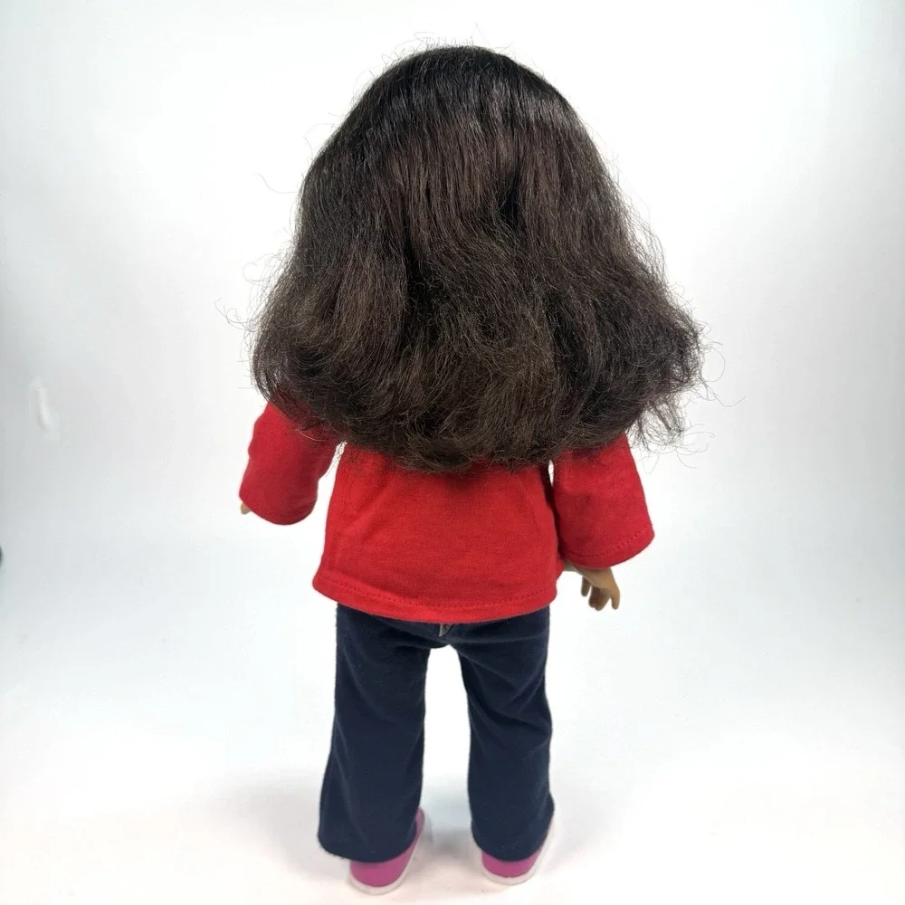 American Girl Ruthie Smithens Doll Blue Eyes Long Brown Hair 18